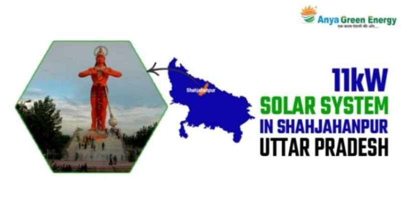 11kW Solar system in shahjahanpur-uttar Pradesh