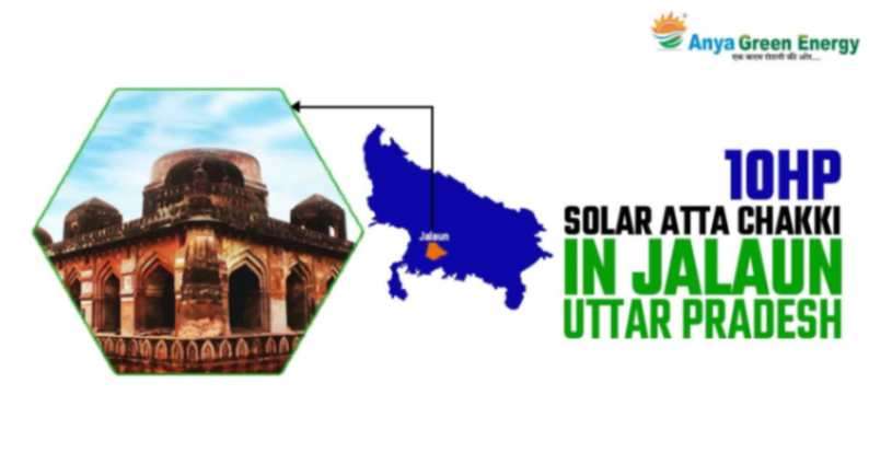 10HP SOLAR ATTA CHAKKI IN JALAUN-UTTAR PRADESH