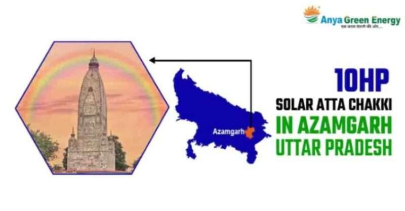10hp solar atta chakki in azamgarh-uttar pradesh