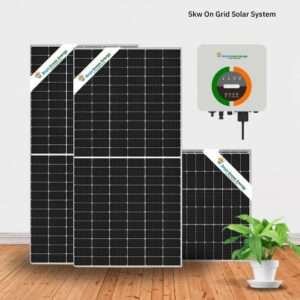 5kw ongrid solar system