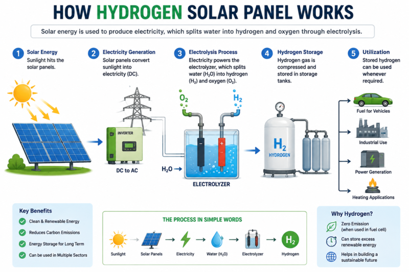 hydrogen solar panel