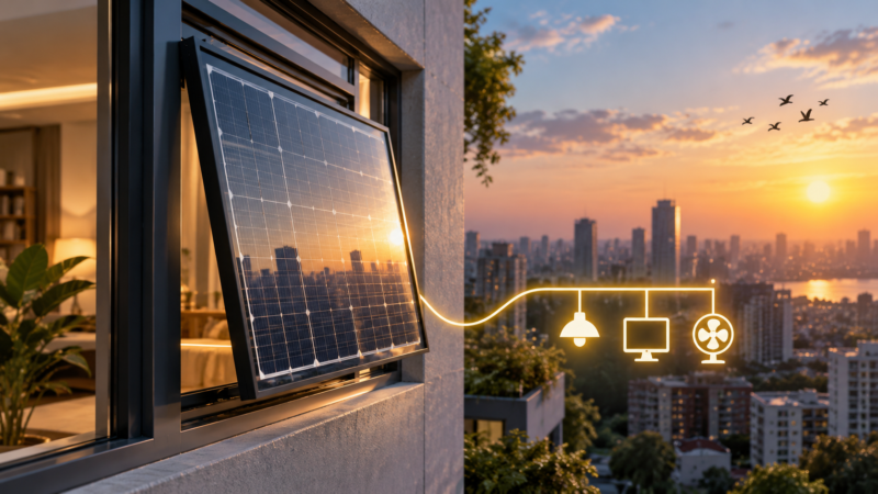 window solar panels