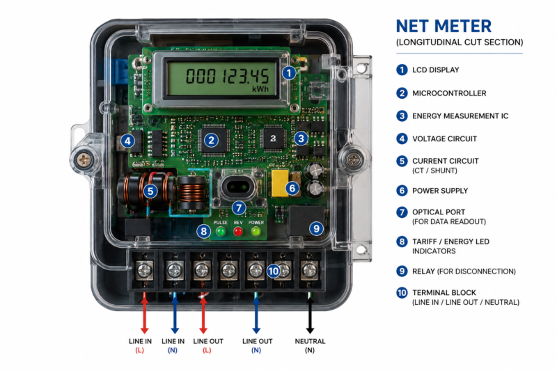 net metering illustration