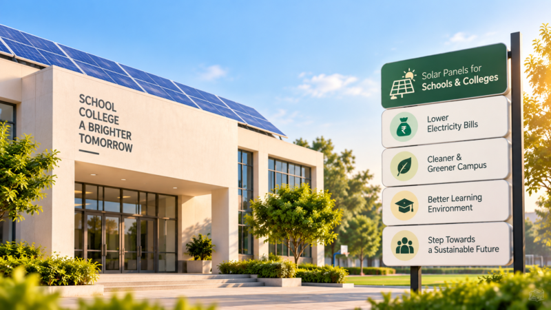 Solar for schools and colleges