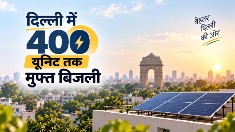 Free 3kW Solar in Delhi