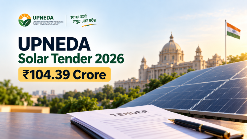 UPNEDA Solar Tender 2026