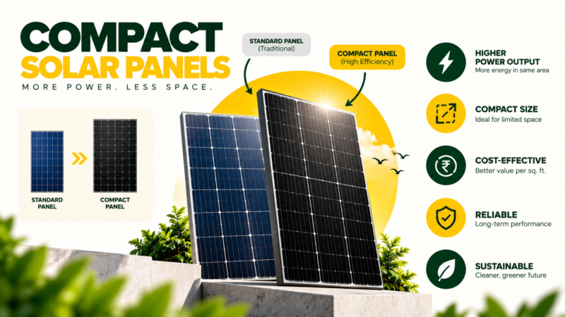 compact solar panels