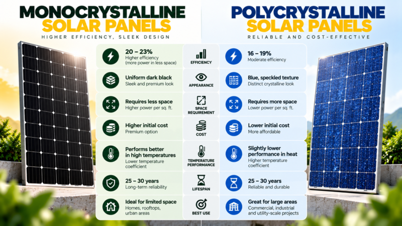 polycrystalline solar panels