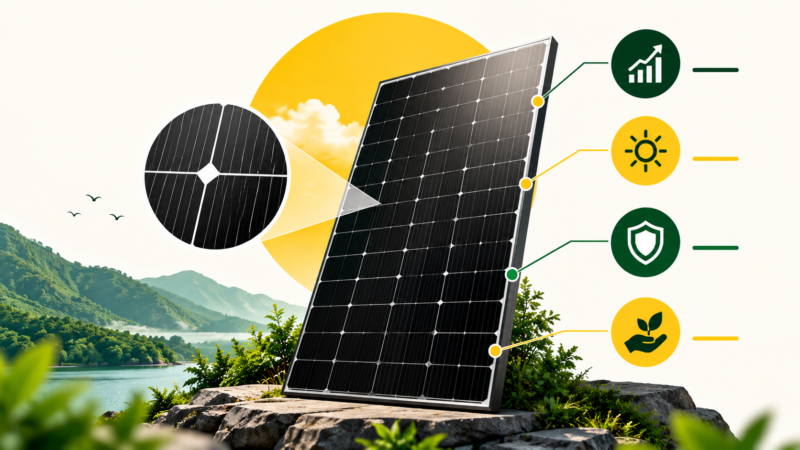 monocrystalline solar panels