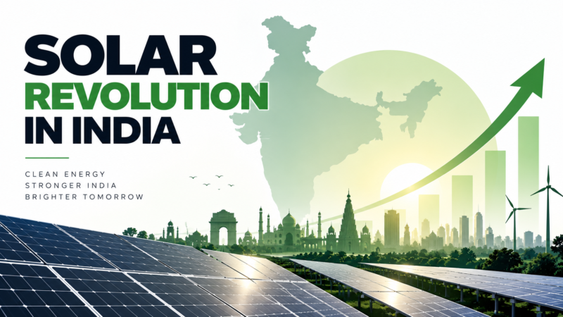 solar revolution in India