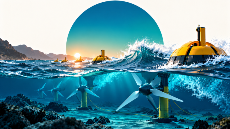 tidal and wave energy
